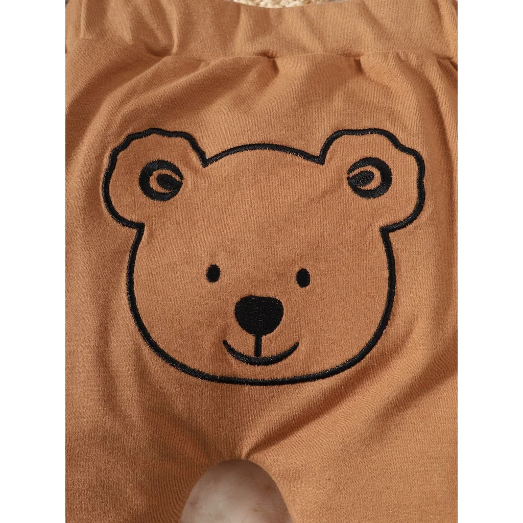 0-9-Months-Newborn-Baby-Boy-4PCS-Clothing-Set-Bear-Print-Short-Sleeve-Bodysuit-Pants-Hat-3