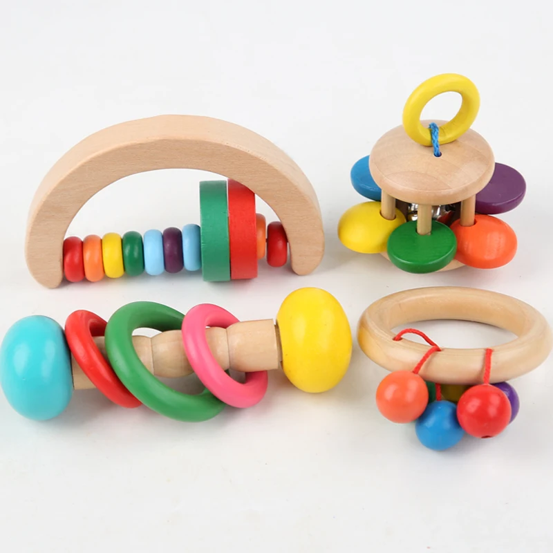 1pc-Baby-Toys-Beech-Wooden-Rattle-Hand-Bells-Toys-Of-Newbron-Montessori-Educational-Toys-Mobile-Rattle