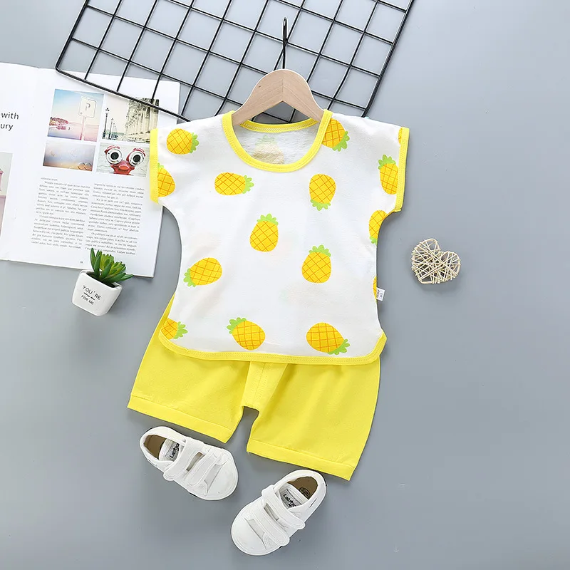 2020-Summer-Children-Suits-For-Boys-And-Girls-Short-Sleeve-Sets-For-Baby-Boys-Two-Clothes-2