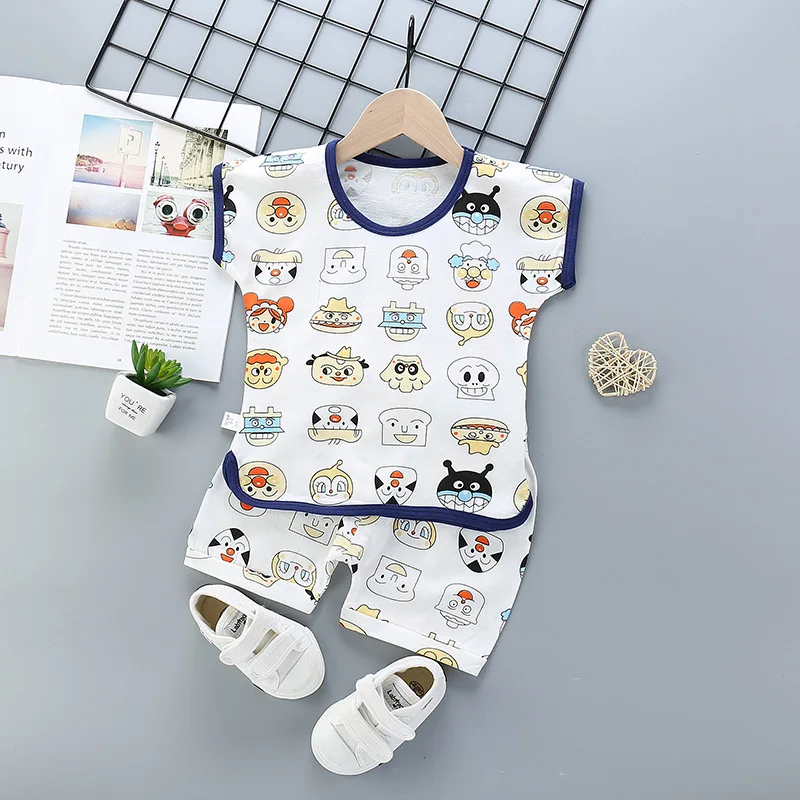 2020-Summer-Children-Suits-For-Boys-And-Girls-Short-Sleeve-Sets-For-Baby-Boys-Two-Clothes-4