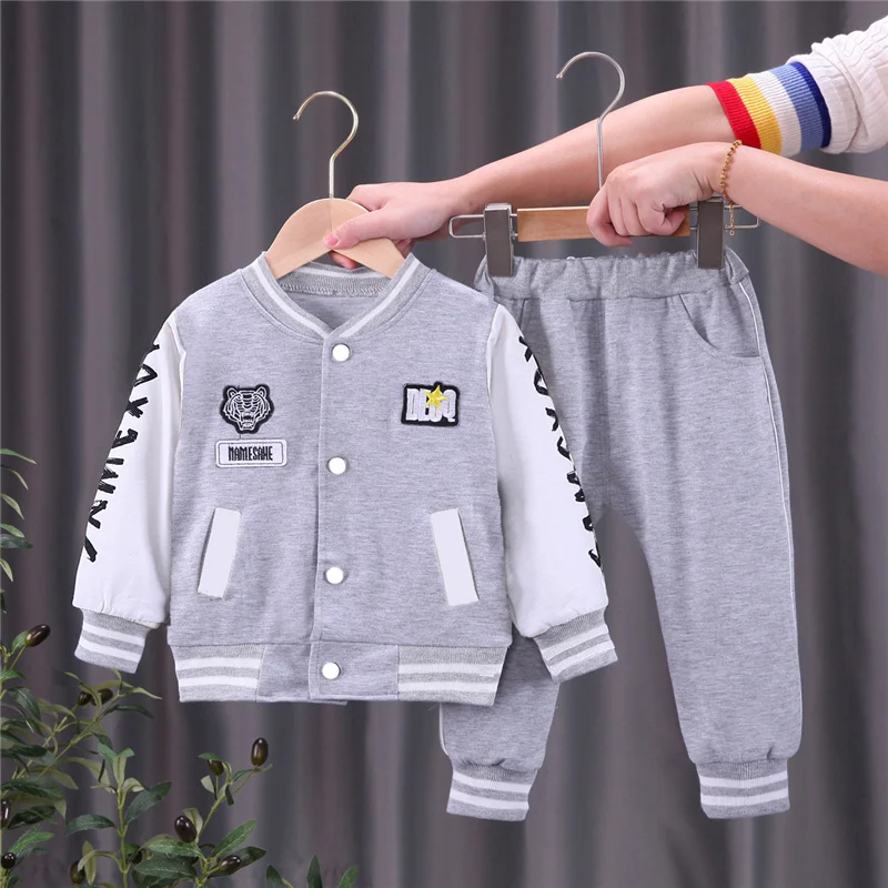 2023-New-Kids-Baseball-Clothing-Sets-Boys-Girls-Casual-Sports-Suit-Coat-Pant-2Pcs-Spring-Autumn-1