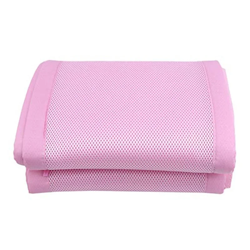 All-Seasons-Summer-Mesh-Breathable-Cot-Bumpers-Universal-Bed-Fence-for-Newborn-Solid-Colors