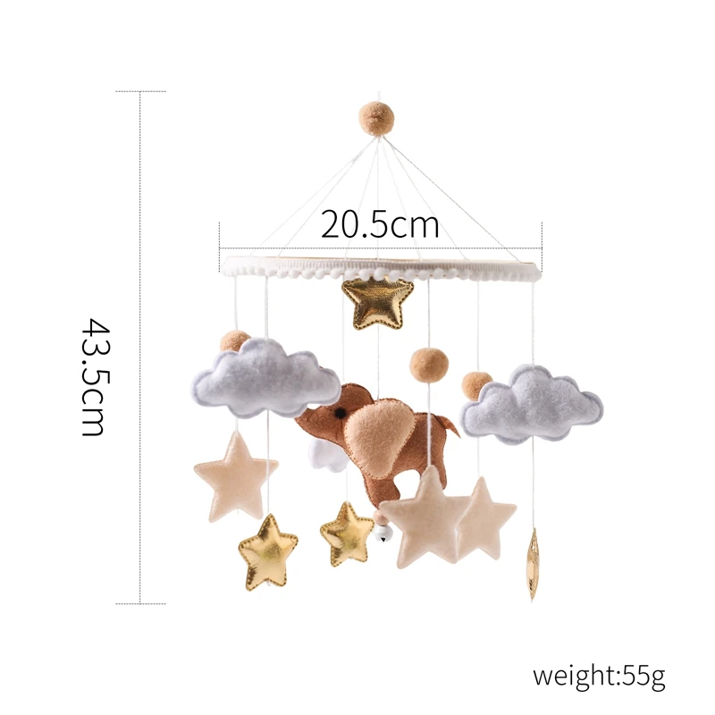 Baby-Rattles-Toys-0-12-Months-Musical-Newborn-Cartoon-Elephant-Crib-Bed-Bell-Mobile-Toddler-Rattles-5