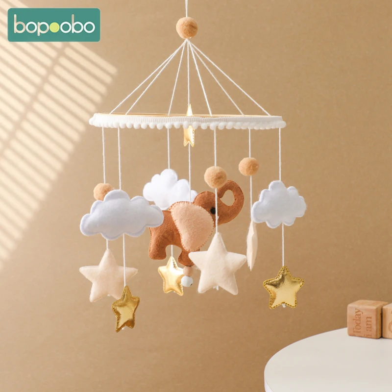 Baby-Rattles-Toys-0-12-Months-Musical-Newborn-Cartoon-Elephant-Crib-Bed-Bell-Mobile-Toddler-Rattles