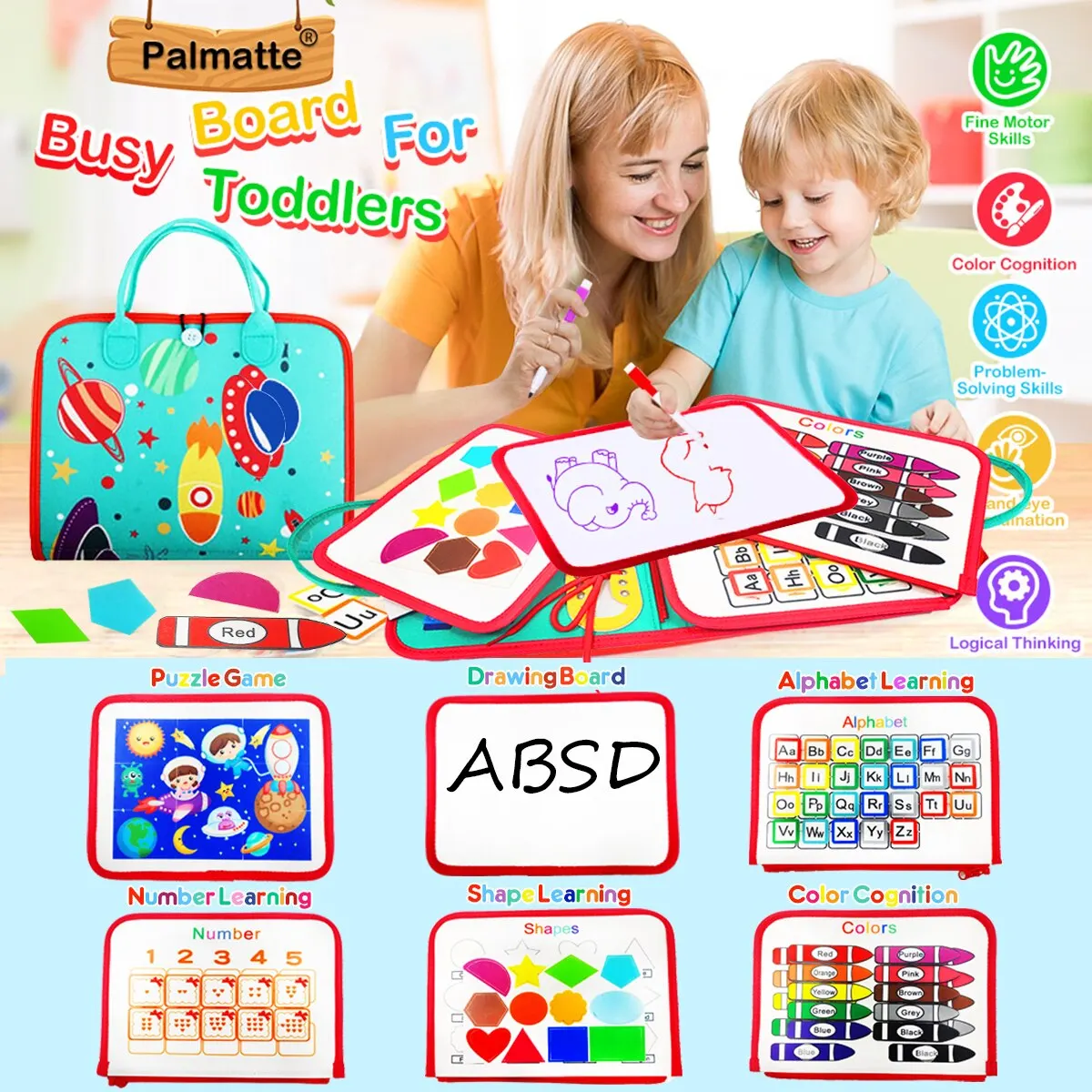 Busy-Board-Montessori-Toys-for-Toddlers-Sensory-Toy-Preschool-Learning-Educational-Travel-Activities-For-Boys-Fine-3