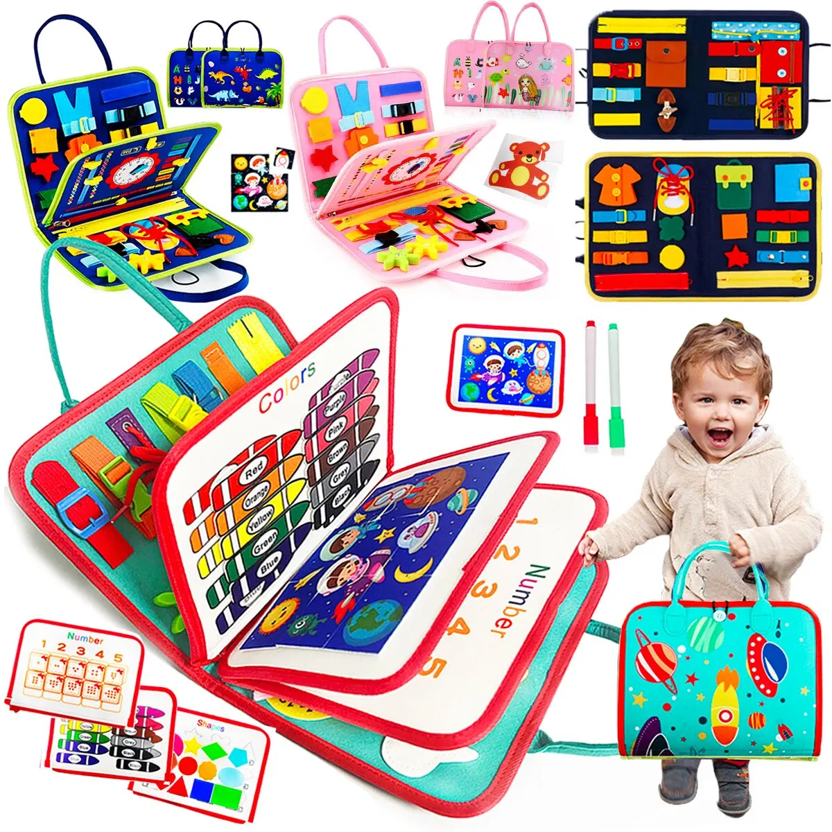 Busy-Board-Montessori-Toys-for-Toddlers-Sensory-Toy-Preschool-Learning-Educational-Travel-Activities-For-Boys-Fine