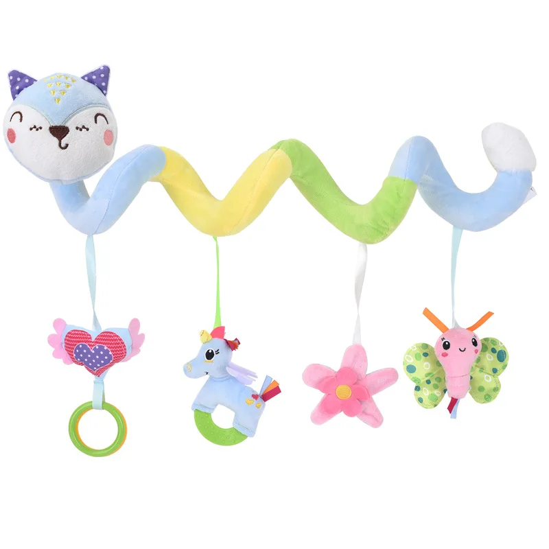 Car-Seat-Toys-For-Infant-Cute-Fox-Spiral-Plush-Toys-Stroller-Toys-Hanging-Rattle-Crib-Activity-2