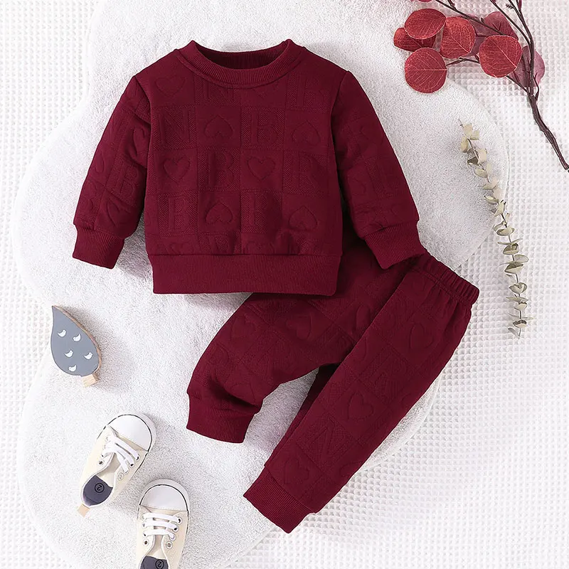 Clothing-Set-For-Kid-Girl-3-24-Months-Valentine-s-Day-Long-Sleeve-tshirt-Long-Pants-3