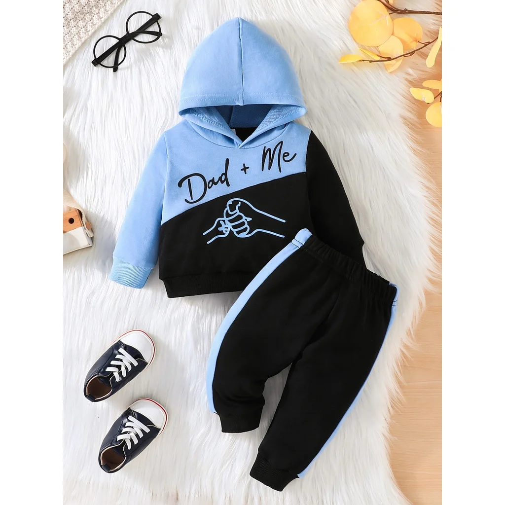 Clothing-Set-For-Kid-Unisex-Girls-Boy-3-24-Months-Cute-Letter-Long-Sleeve-Hoodie-Tee-2