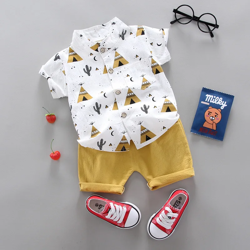 Fashion-Baby-Boy-s-Suit-Summer-Casual-Clothes-Set-Top-Shorts-2PCS-Baby-Clothing-Set-For-1