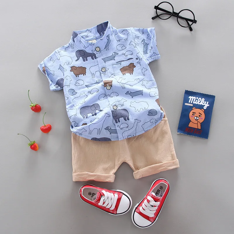 Fashion-Baby-Boy-s-Suit-Summer-Casual-Clothes-Set-Top-Shorts-2PCS-Baby-Clothing-Set-For-5
