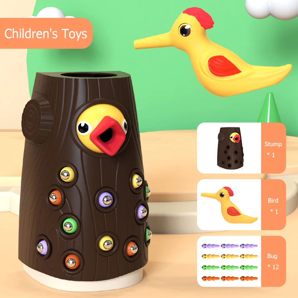 Montessori-Baby-Wooden-Toys-Magnetic-Woodpecker-Catching-Worms-Feeding-Fishing-Game-Set-Educational-Toys-for-Kids-2