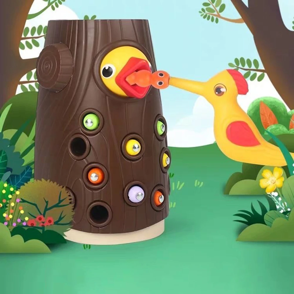 Montessori-Baby-Wooden-Toys-Magnetic-Woodpecker-Catching-Worms-Feeding-Fishing-Game-Set-Educational-Toys-for-Kids-4