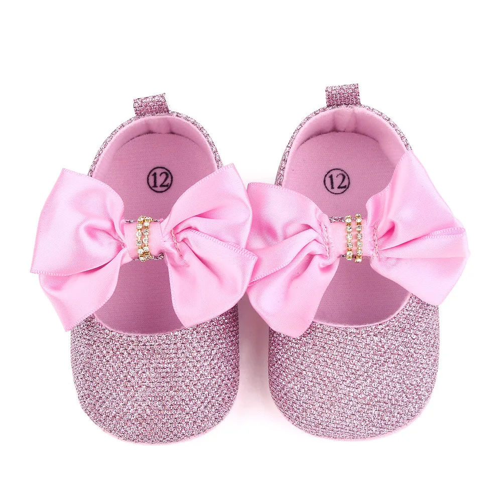New-Fashion-Baby-Girl-Shoes-Pink-Bling-Rhinestone-Newborn-Infant-Footwear-Toddler-Mary-Jane-Flats-for-1