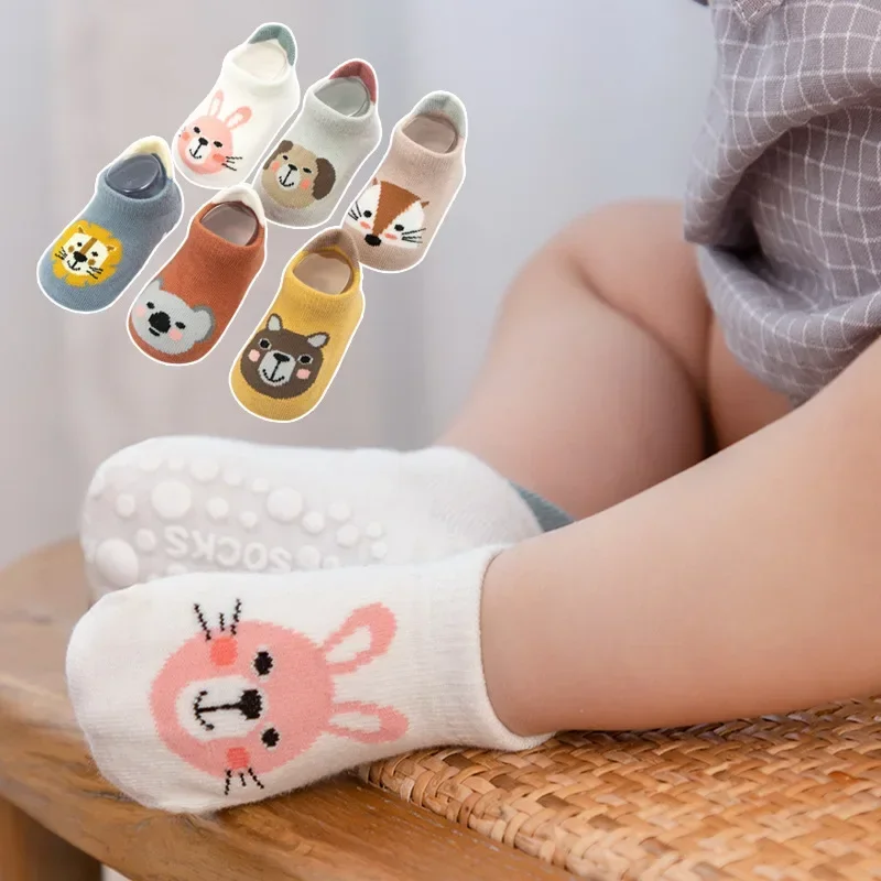 New-Winter-Spring-Anti-Slip-Baby-Socks-Cute-Cartoon-Animal-Letter-Print-Toddler-Kids-Floor-Sock
