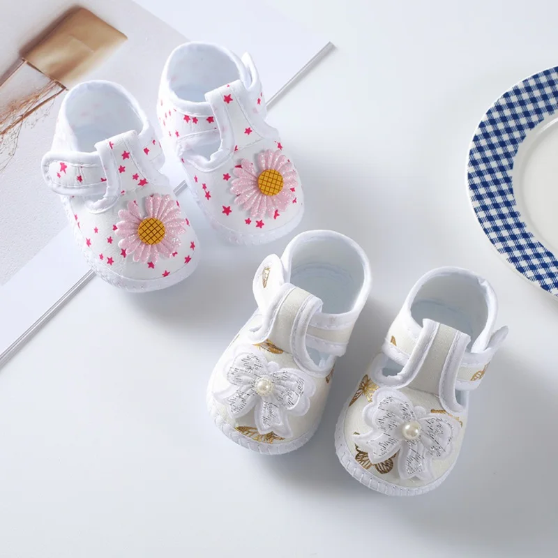 Newborn-Baby-Girl-First-Walkers-Soft-Sole-Crib-Toddler-Shoes-Infant-Baby-Girls-Cute-Floral-Bow