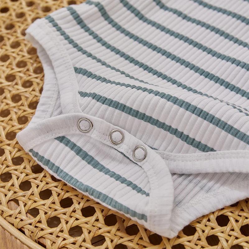 Ribbed-Stripe-New-Baby-Boy-Girls-Clothes-Fall-Toddler-Outfits-Long-Sleeve-Soft-Cotton-Romper-Pants-3