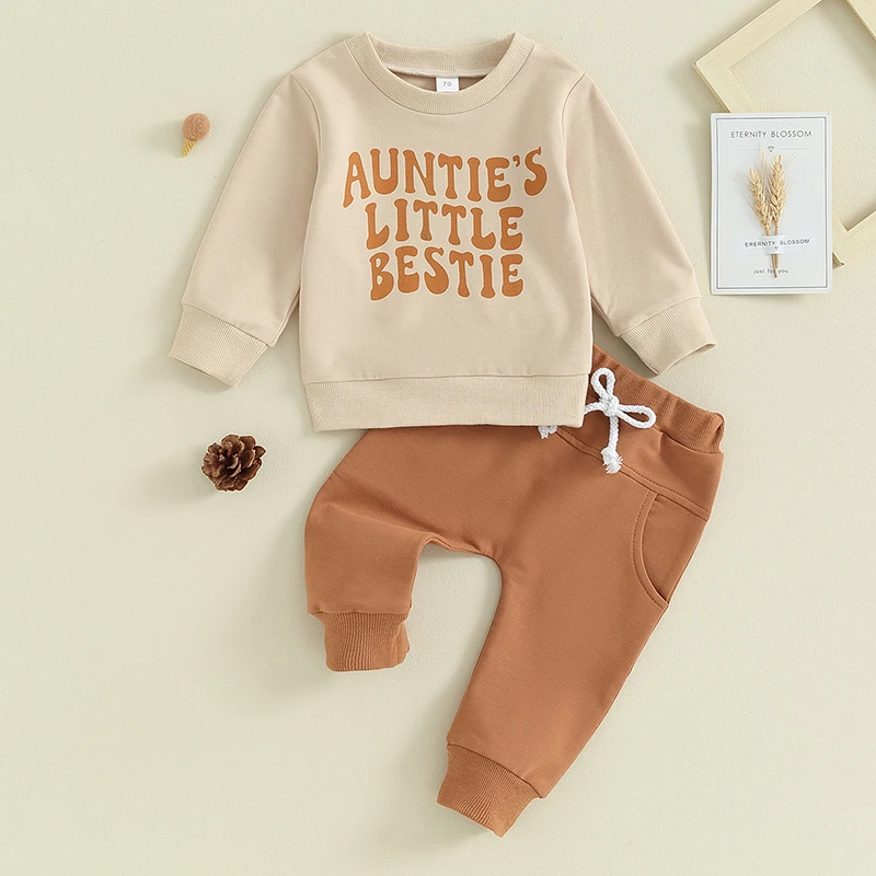 Spring-Autumn-Baby-Girl-Clothes-Casual-Outfit-Letter-Sweatshirt-Pant-Suit-Children-Loungewear-Tracksuit-Toddler-Clothing